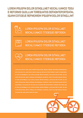 템플릿 내지 그래프 사람없음 자전거 프레젠테이션 문서템플릿 서식 레이아웃 문서 제안서 이미지템플릿 AI파일 바이크 파일형식 벡터