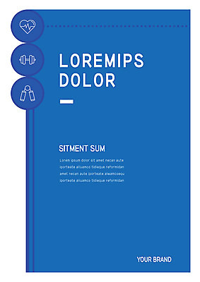 템플릿 표지 사람없음 아령 원형 맥박 프레젠테이션 문서템플릿 서식 레이아웃 문서 제안서 이미지템플릿 AI파일 도형 의학 파일형식 벡터