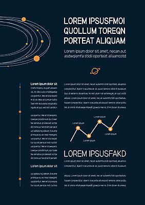 템플릿 내지 선 그래프 사람없음 행성 프레젠테이션 문서템플릿 서식 레이아웃 문서 제안서 태양계 이미지템플릿 AI파일 우주 파일형식 벡터