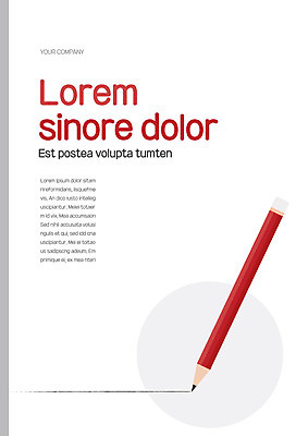 템플릿 표지 선 사람없음 연필 프레젠테이션 문서템플릿 서식 레이아웃 문서 제안서 이미지템플릿 AI파일 학용품 필기구 파일형식 벡터