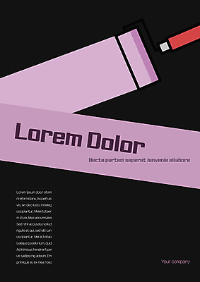 도형 템플릿 표지 사람없음 페인트 프레젠테이션 문서템플릿 서식 레이아웃 문서 제안서 페인트붓 이미지템플릿 AI파일 붓 파일형식 벡터