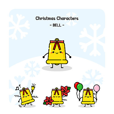 캐릭터 크리스마스 일러스트 눈꽃 사람없음 세트 종 크리스마스캐릭터 풍선 눈꽃무늬 사물캐릭터 크리스마스로즈 일러캐릭터 AI파일 식물 기념일 무늬 눈_날씨 파일형식 벡터