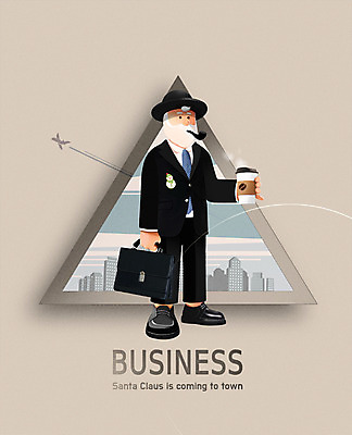 전신 PSD 노년 남자 커피 크리스마스 겨울 서류가방 가방 일러스트 비즈니스 비행기 담배 한명 서기 들기 정장 빌딩 건물 산타클로스 비즈니스맨 출장 국내일러스트 1 건축물 잡화 옷 계절 기념일 음료 항공교통 모션 대중교통 사람 성인 직장인 파일형식