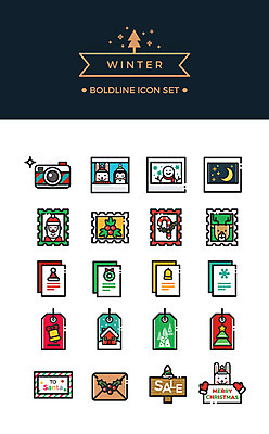 아이콘 겨울 크리스마스카드 사람없음 세트 산타클로스 꼬리표 세일 카메라 루돌프 토끼 라인아이콘 엽서 폴라로이드사진 우표 볼드라인 2D아이콘 AI파일 계절 크리스마스 포유류 사슴 카드_감사 전자제품 반려동물 라벨 편지 폴라로이드 파일형식 벡터