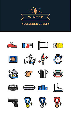 아이콘 신발 겨울 동계올림픽 기념 사람없음 세트 동전 경기장 권총 스케이트 티켓 심판 호루라기 메달 라인아이콘 트랙 성화 스톱워치 볼드라인 2D아이콘 AI파일 계절 스포츠용품 시계 올림픽 돈 스포츠시설 총 상_상패 파일형식 벡터