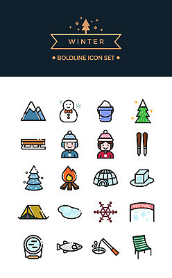 나무 아이콘 여자 남자 겨울 의자 눈사람 텐트 사람 두명 세트 크리스마스트리 얼음 눈 낚싯대 라인아이콘 썰매 빙판 화로 이글루 빙어 볼드라인 겨울캠프 2D아이콘 AI파일 자연요소 식물 그릇 계절 가구 크리스마스 날씨 캠핑도구 캠핑 낚시용품 민물고기 파일형식 벡터