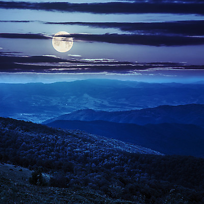 포토 JPG 해외이미지 구름 하늘 산 풍경 사람없음 야외 파란색 보름달 달 야간 해외202004 해외포토 자연요소 컬러 파일형식 이미지허브