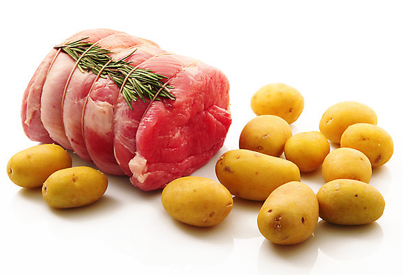 포토 JPG 해외이미지 감자 육류 돼지고기 요리 사람없음 기댐 소고기 흰색 굽기 날것 송아지고기 해외202004 해외포토 컬러 채소 식재료 모션 구이 파일형식 이미지허브