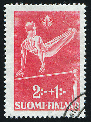 포토 JPG 해외이미지 전신 남자 올림픽 한명 성인 빨간색 체조선수 체조 철봉 기념물 우표 철봉체조 성인남자한명만 해외202004 해외포토 1 스포츠 컬러 운동선수 사람 운동 남자한명만 성인남자만 파일형식 이미지허브