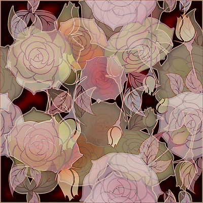 포토 JPG 해외이미지 꽃 종이 분홍색 백그라운드 패턴 벽지 사람없음 초록색 장미 갈색 어둠 해외202004 해외포토 식물 컬러 무늬 파일형식 이미지허브