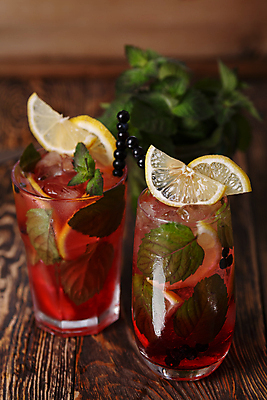 포토 JPG 해외이미지 음료 잎 유리 탁자 사람없음 목재 빨간색 추위 흰색 칵테일 민트 블루베리 라임 모히토 오레가노 해외202004 해외포토 나무 식물 컬러 가구 과일 재료 재질 주류 허브 파일형식 이미지허브