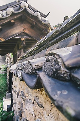 포토 JPG 주간 전통 한옥 풍경 근접촬영 사람없음 야외 담장 경상북도 안동 기와담장 군자마을 국내포토 자연요소 한국전통 뷰포인트 고건축 기와 마을 경상도 파일형식