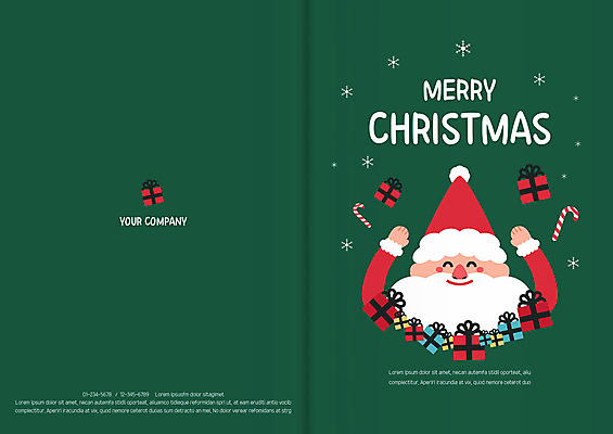 템플릿 기념일 노년 남자 크리스마스 카드템플릿 크리스마스카드 선물 한명 상반신 선물상자 산타클로스 크리스마스지팡이 이미지템플릿 AI파일 1 지팡이 카드_감사 사람 이벤트 성인 상자 파일형식 벡터