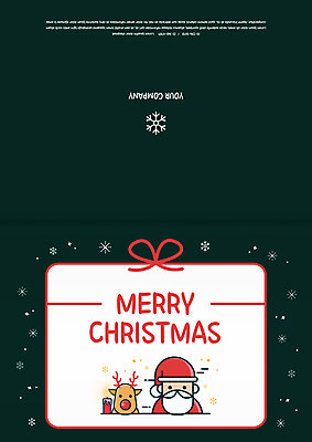 템플릿 기념일 노년 남자 크리스마스 카드템플릿 크리스마스카드 눈꽃 한명 선물상자 루돌프 이미지템플릿 AI파일 1 사슴 카드_감사 눈_날씨 선물 사람 이벤트 성인 상자 파일형식 벡터