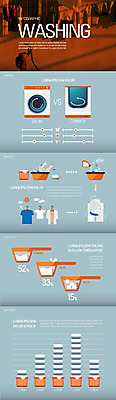 옷 일러스트 그래프 사람없음 인포그래픽 빨래 세제 세탁기 돌기 빨래바구니 빨랫감 국내일러스트 AI파일 가사 바구니 가전제품 파일형식 벡터