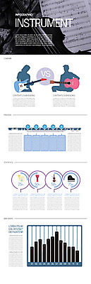 여자 남자 실루엣 악기 연주 일러스트 그래프 두명 인포그래픽 기타 건반 건반악기 악보 국내일러스트 AI파일 음악 현악기 촬영기법 사람 파일형식 벡터