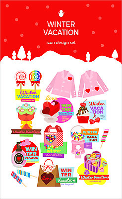 아이콘 커플 꽃다발 겨울 사탕 선물 사람없음 세트 케이크 하트 향수 2D아이콘 AI파일 모양 계절 꽃 관계 디저트 화장품 파일형식 벡터