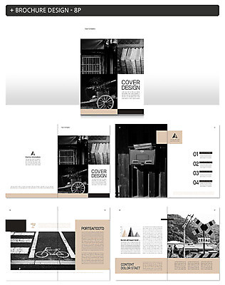 템플릿 ZIP 흑백 팜플렛 사람없음 일본 횡단보도 일본건축 인디자인 INDD 이미지템플릿 아시아 촬영기법 동양건축 보행로 파일형식