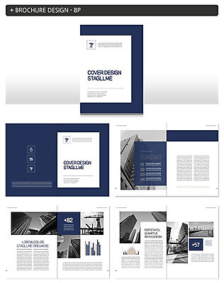 템플릿 ZIP 흑백 빌딩 팜플렛 사람없음 도시 인디자인 INDD 이미지템플릿 촬영기법 건물 파일형식