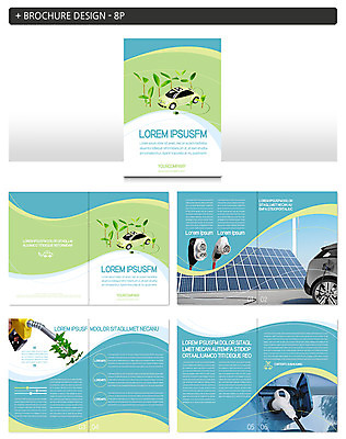 템플릿 ZIP 자동차 팜플렛 사람없음 새싹 친환경 태양에너지 친환경자동차 인디자인 INDD 이미지템플릿 식물 육상교통 환경 그린에너지 파일형식