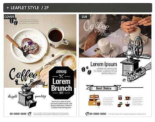 템플릿 손 ZIP 포스터 커피 리플렛 신체부위 카페 전단템플릿 전단 브런치 테이크아웃 그라인더 팬케이크 인디자인 INDD 이미지템플릿 음료 사람 케이크 상점 식사 홍보물 커피용품 파일형식