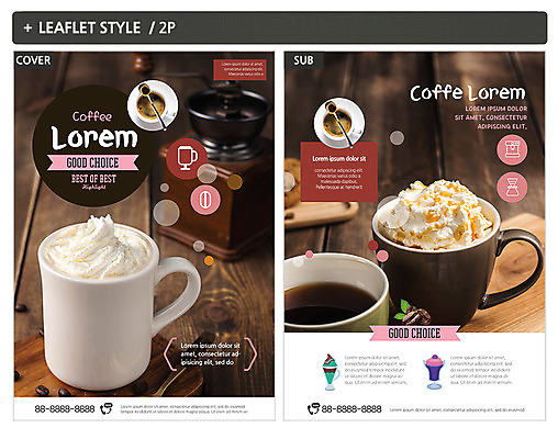 템플릿 ZIP 포스터 커피 리플렛 사람없음 아웃포커스 전단템플릿 전단 그라인더 라떼 캬라멜마끼야또 인디자인 INDD 이미지템플릿 음료 촬영기법 홍보물 마끼야또 커피용품 파일형식