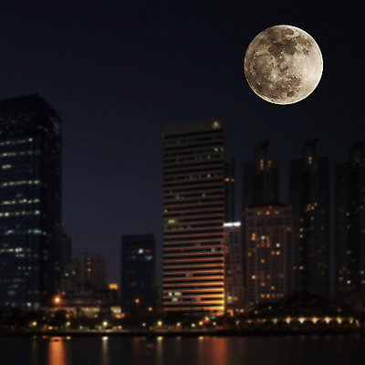 포토 JPG 해외이미지 빌딩 사람없음 야외 도시풍경 고층빌딩 보름달 달 도시 야간 해외202004 해외포토 자연요소 풍경 건물 파일형식 이미지허브