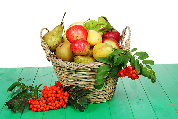 포토 JPG 해외이미지 음식 잎 과일 종류 사람없음 장식 컬러풀 바구니 달콤 널 사과 가득함 흰배경 숙성 해외202004 해외포토 식물 컬러 백그라운드 흰색 맛 파일형식 이미지허브