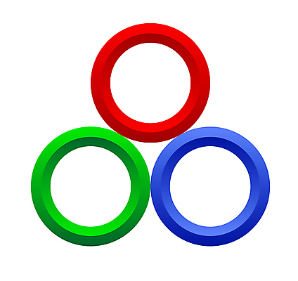 포토 JPG 해외이미지 기술 3 사람없음 빨간색 초록색 파란색 컬러풀 반지 원형 그룹 배열 오브젝트 고립 해외202004 해외포토 도형 컬러 장신구 파일형식 이미지허브