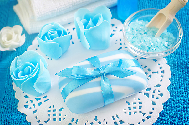 포토 JPG 해외이미지 리본 사람없음 파란색 수건 스파 스파용품 비누 아로마테라피 스쿱 입욕소금 해외202004 해외포토 컬러 위생용품 미용용품 오브젝트 소금 테라피 파일형식 이미지허브