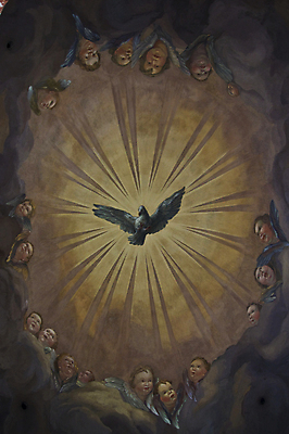 포토 JPG 해외이미지 유럽 기독교 종교 문화 건축양식 천사 실내 매달리기 미술 사람없음 내부 세로 컬러풀 조각상 성당 교회 페인트 천주교 기도 사찰 역사 비엔나 오스트리아 성자 묘사 천장 신성 천국 바로크 신앙심 옛날 해외202004 해외포토 건축 나라 컬러 종교건축 모션 문화예술 건물 조형물 파일형식 이미지허브