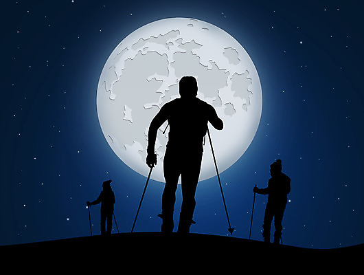 포토 JPG 해외이미지 실루엣 스포츠 일러스트 가이드 스키 산 사람 사람없음 얼음 트래킹 추위 달 야간 달빛 서리 스키선수 설피 눈내림 해외202004 해외일러스트 자연요소 직업 레저 겨울스포츠 운동선수 눈_날씨 촬영기법 파일형식 이미지허브