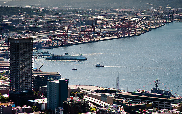 포토 JPG 해외이미지 바다 건축양식 풍경 사람없음 야외 건물 물 미국 도시 스카이라인 시애틀 워싱턴 해외202004 해외포토 자연요소 건축물 건축 북아메리카 파일형식 이미지허브