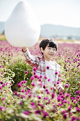포토 JPG 주간 남자 어린이라이프 어린이 꽃밭 한명 서기 미소 상반신 야외 앞모습 귀여움 한국인 솜사탕 소년한명만 국내포토 자연요소 1 라이프스타일 꽃 뷰포인트 컨셉 모션 디저트 표정 사람 동양인 남자한명만 소년만 파일형식