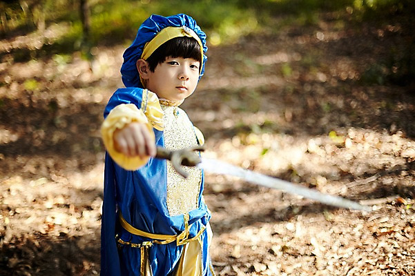 포토 JPG 주간 남자 어린이라이프 어린이 한명 서기 상반신 야외 옆모습 분장 귀여움 한국인 칼 숲속 역할놀이 왕자 코스프레 소년한명만 국내포토 자연요소 1 라이프스타일 뷰포인트 컨셉 모션 놀이 사람 동양인 숲 남자한명만 소년만 파일형식