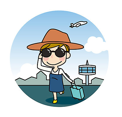 전신 여자 유럽 해외여행 여행 일러스트 비행기 한명 성인 선글라스 걷기 캐리어 관제탑 국내일러스트 AI파일 1 해외 나라 안경 항공교통 모션 대중교통 사람 여행가방 공항 파일형식 벡터