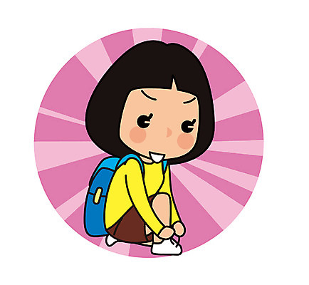 전신 여자 유럽 해외여행 여행 일러스트 한명 성인 신발끈 신발끈묶기 국내일러스트 AI파일 1 해외 나라 사람 묶기 파일형식 벡터