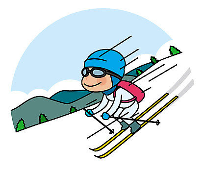 전신 나무 여자 유럽 해외여행 여행 겨울 일러스트 스키 산 북유럽 한명 성인 국내일러스트 AI파일 식물 1 해외 계절 나라 겨울스포츠 사람 파일형식 벡터