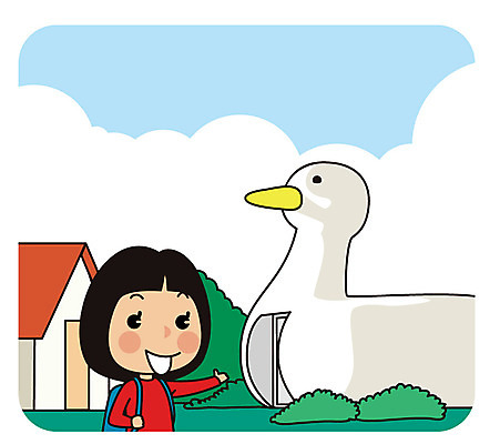 여자 유럽 해외여행 여행 일러스트 주택 오리 한명 서기 상반신 성인 아일랜드 국내일러스트 AI파일 1 해외 나라 모션 조류 사람 건물 파일형식 벡터