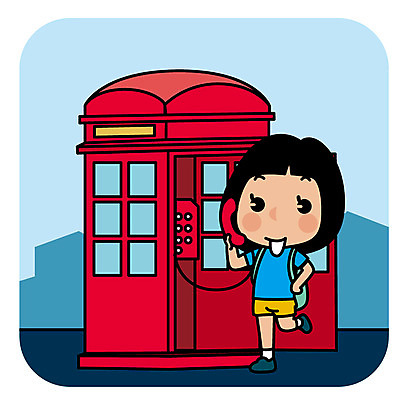 전신 여자 유럽 해외여행 여행 일러스트 한명 서기 성인 공중전화 국내일러스트 AI파일 1 해외 나라 모션 사람 전화기 파일형식 벡터