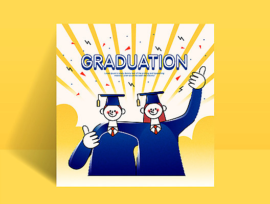 여자 남자 일러스트 학사모 졸업 청소년 어깨동무 웃음 이벤트 상반신 두명 기쁨 콜라주 국내일러스트 AI파일 모자_잡화 교육 감정 포즈 표정 사람 파일형식 벡터