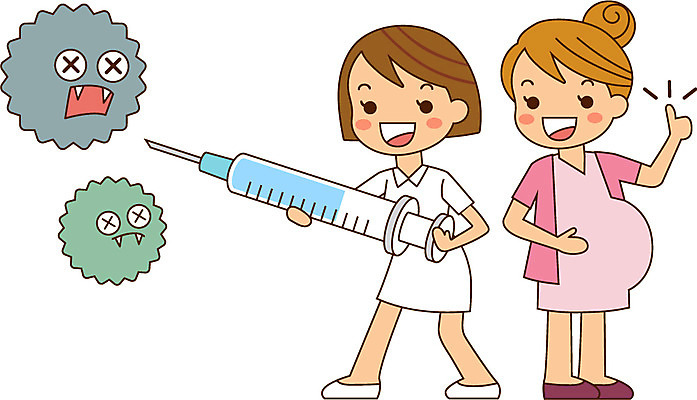 전신 여자 일러스트 주사기 서기 성인 두명 바이러스 질병 예방 박테리아 예방접종 자궁경부암 국내일러스트 AI파일 의학 의료기기 모션 사람 암 접종 파일형식 벡터