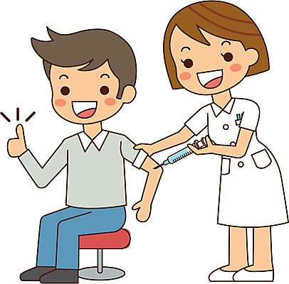 전신 여자 남자 일러스트 주사기 서기 앉기 성인 두명 간호사 질병 예방 예방접종 국내일러스트 AI파일 의학 의료기기 모션 사람 의료진 접종 파일형식 벡터