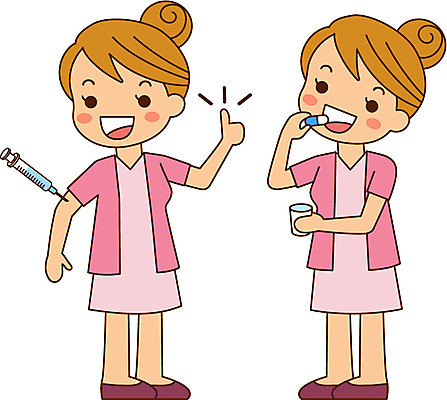 전신 여자 일러스트 주사기 성인 두명 약 임산부 질병 먹기 상담 예방 예방접종 국내일러스트 AI파일 의학 의료기기 모션 사람 임신 접종 파일형식 벡터