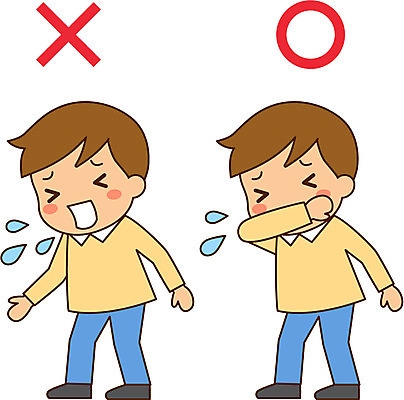 전신 남자 일러스트 서기 성인 두명 가림 질병 예방 침 기침 예방접종 국내일러스트 AI파일 의학 모션 사람 접종 파일형식 벡터