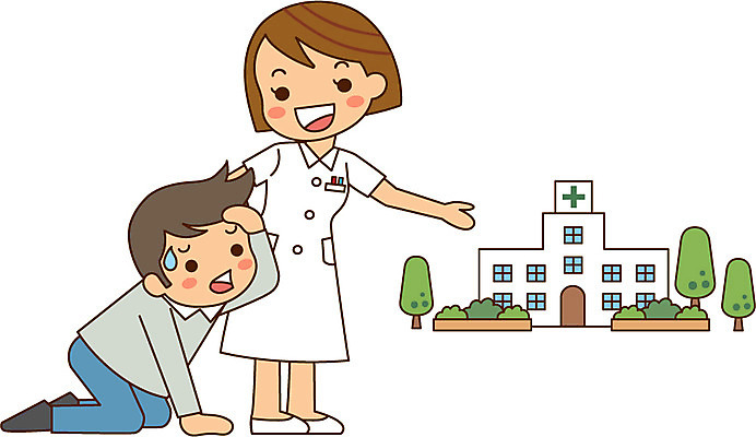 전신 여자 남자 일러스트 병원 서기 성인 두명 고통 간호사 질병 예방 예방접종 국내일러스트 AI파일 감정 의학 모션 사람 의료진 접종 파일형식 벡터