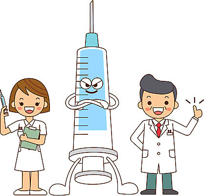 전신 여자 남자 일러스트 주사기 서기 들기 성인 두명 최고 질병 예방 백신 서류판 예방접종 백신접종 부스터샷 위드코로나 국내일러스트 AI파일 의학 의료기기 모션 사람 사무용품 사회이슈 접종 파일형식 벡터