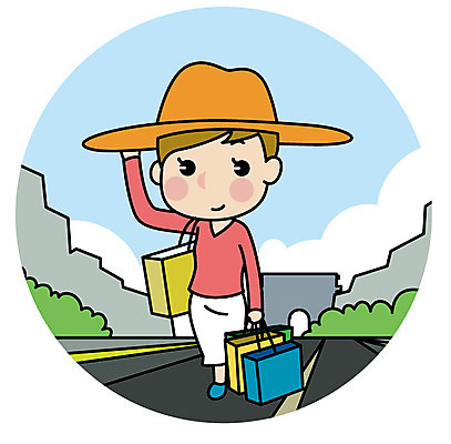 전신 여자 유럽 여행 일러스트 한명 서기 성인 쇼핑 쇼핑백 유럽여행 국내일러스트 AI파일 1 나라 해외여행 가방 모션 사람 파일형식 벡터