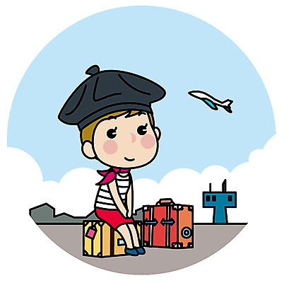 전신 여자 유럽 여행 일러스트 비행기 한명 앉기 성인 여행가방 공항 유럽여행 국내일러스트 AI파일 1 나라 해외여행 가방 항공교통 교통시설 모션 대중교통 사람 파일형식 벡터