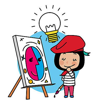 전신 여자 유럽 여행 일러스트 아이디어 한명 서기 성인 이젤 그림 화가 유럽여행 피카소 국내일러스트 AI파일 직업 1 나라 해외여행 컨셉 모션 사람 미술도구 파일형식 벡터